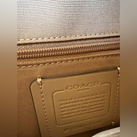 Brand new Coach Darcie Carryall Bag With Signature Canvas Detail - Picture 8 of 16